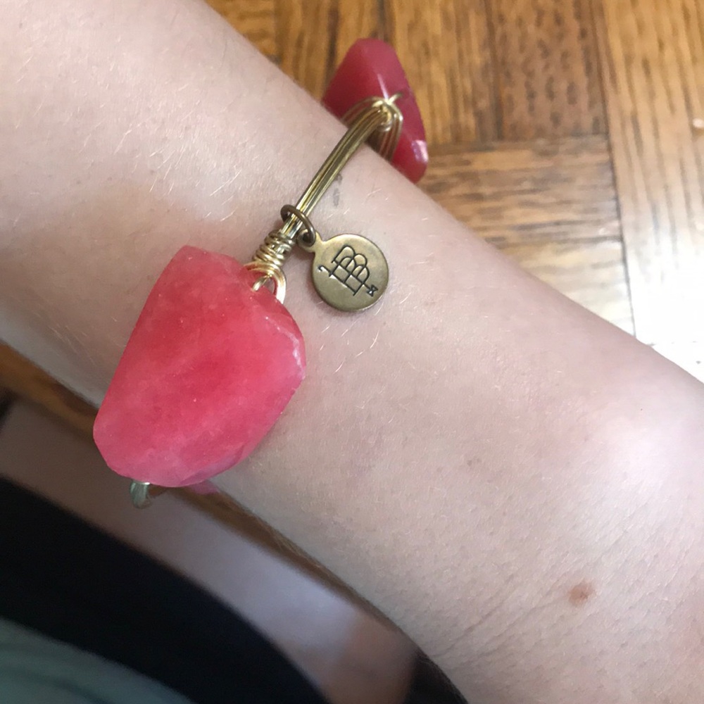 Bourbon & bowtie bracelet red